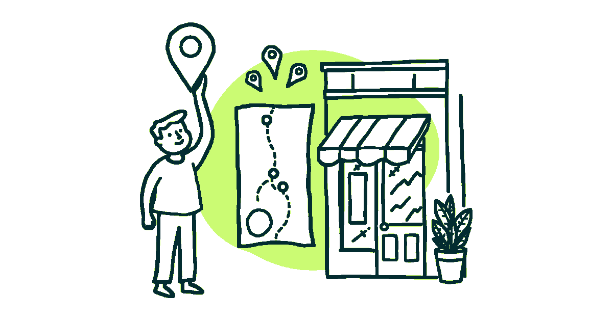 Ilustración editorial sobre cómo aparecer en Google Maps con una ficha de negocio