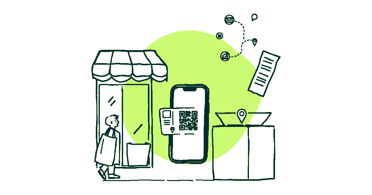 Ilustración editorial sobre cómo montar una tienda online en Perú