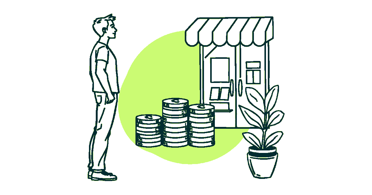 Ilustración editorial sobre el costo de una tienda virtual en Perú