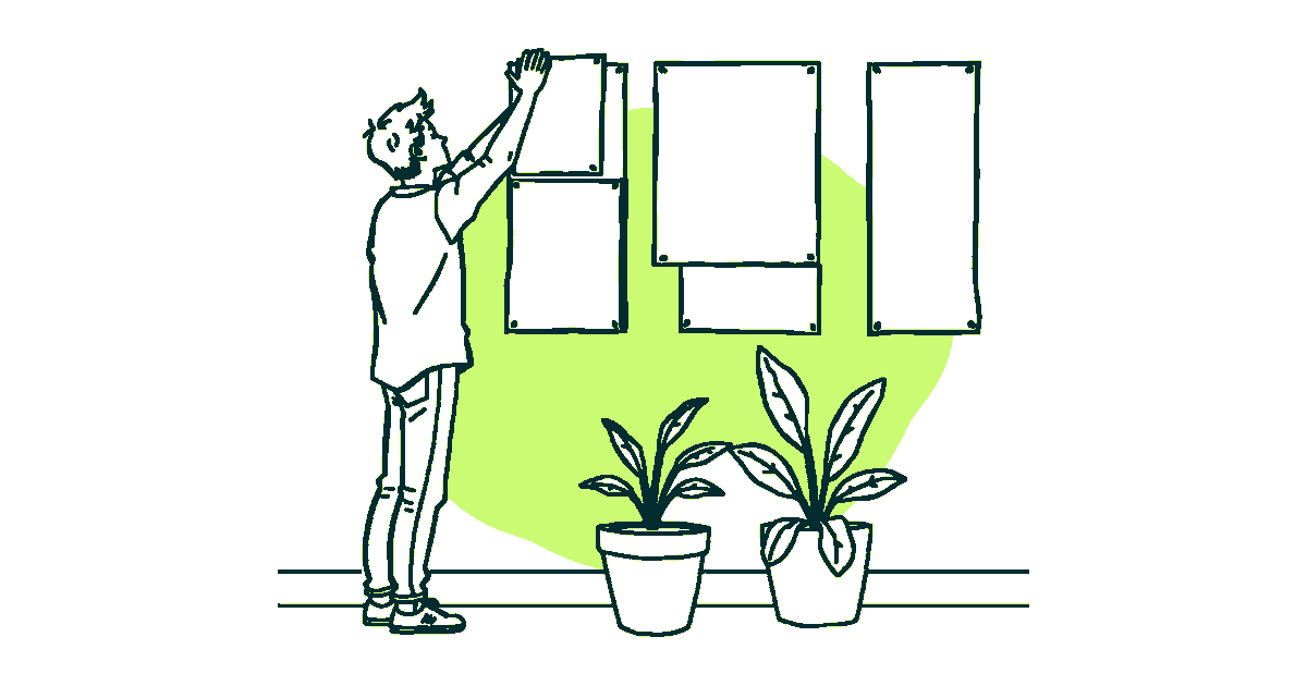 Ilustración editorial sobre qué páginas necesita una web corporativa