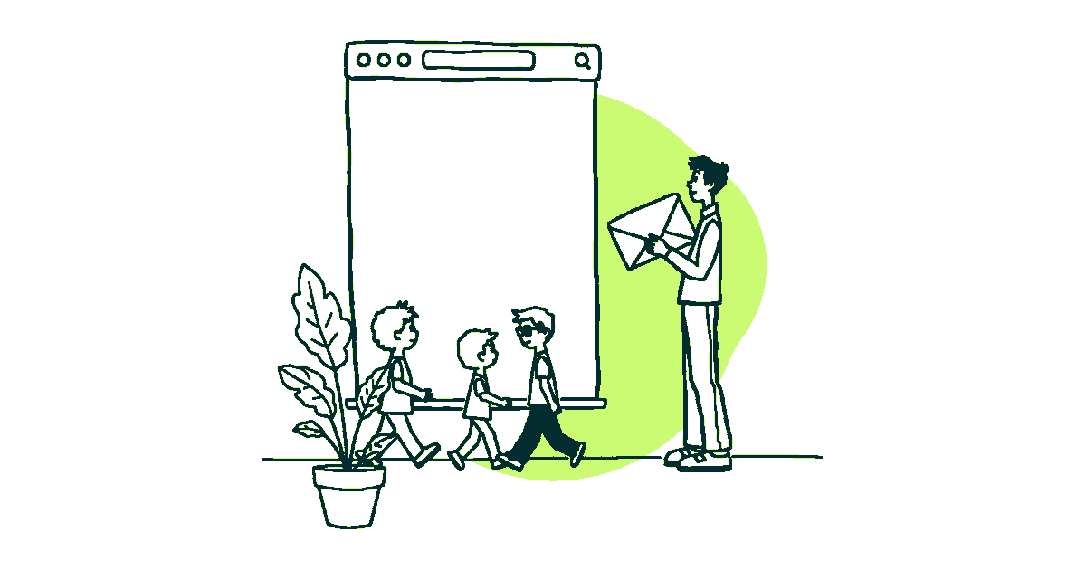 Ilustración editorial sobre una web con visitas que no genera consultas