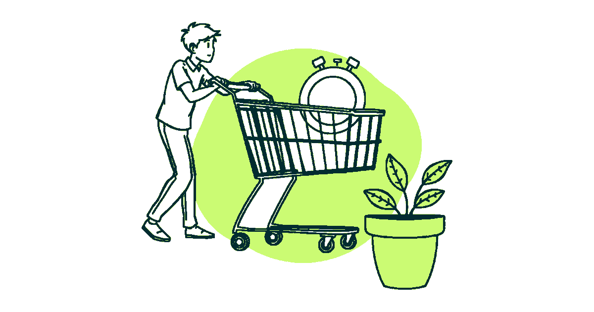 Ilustración editorial sobre una tienda WooCommerce que carga lento