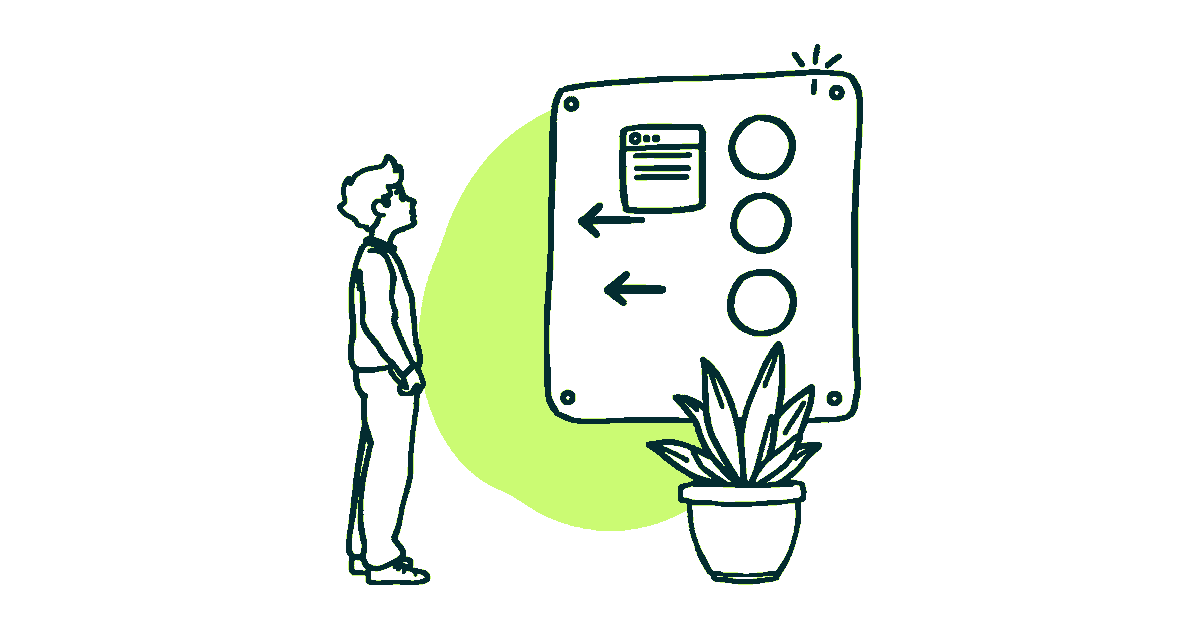 Ilustración editorial sobre GEO, la optimización para buscadores con inteligencia artificial